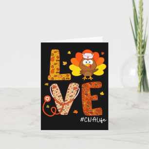Carte Cna Nurse Turquie Thanksgiving Day Love Nurse Life