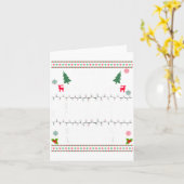 Carte Co-workers Are Like Christmas Lights They Hang Tog (Fleur jaune)