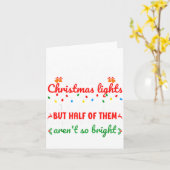 Carte Co-workers Are Like Christmas Lights They Hang Tog (Fleur jaune)