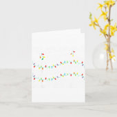 Carte Co-workers Are Like Christmas Lights They Hang Tog (Fleur jaune)