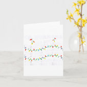 Carte Co-workers Are Like Christmas Lights They Hang Tog (Fleur jaune)