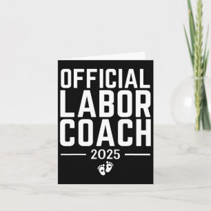 Carte Coach de travail officiel 2025 Future maman papa