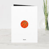 Carte Coach Merci de basket-ball (Dos)