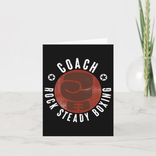 Carte Coach Rock Steady Boxing (Devant)