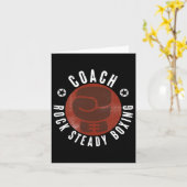 Carte Coach Rock Steady Boxing (Fleur jaune)