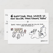 Carte coaching d'équipe "1/6 : Coordination" (Devant / Derrière)