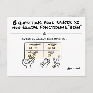 Carte coaching d'équipe "6/6 : Action !"