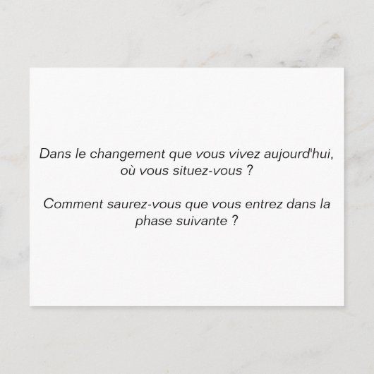 Carte coaching "Étapes du changement" (Dos)