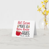 Carte Coca chaud, cochons et cochons (Fleur jaune)