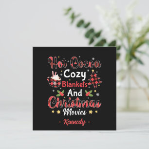 Carte Coca chaud, couvertures douillettes et films de No