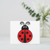 Carte coccinelle (Debout devant)