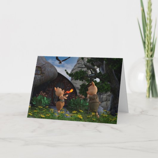 Carte Cochon de cuisson (Devant)