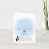 Carte Cochon de fin d'études (Dos)