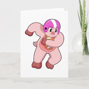 Carte Cochon de football