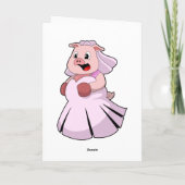 Carte Cochon en mariée avec robe Mariage.PNG (Dos)