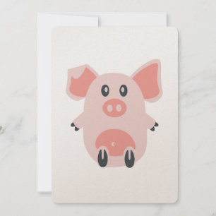Carte Cochon mignon