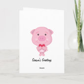 Carte cochonne de la Saint-Valentin (Dos)