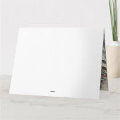 Carte Cockapoo Dog in Snow Christmas (Dos)