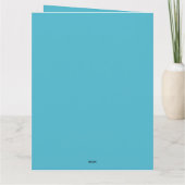 Carte Cockatiel Parrot gai (Dos)