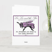 Carte Cockatiels Are Goth, greeting card (Dos)