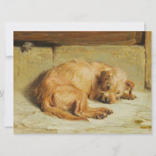 Carte Cocker regardant Spaniel Dog (Devant)