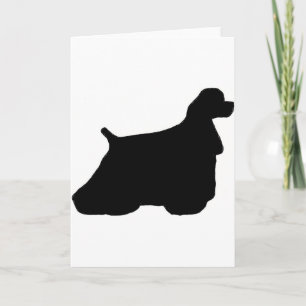 Carte cocker spaniel