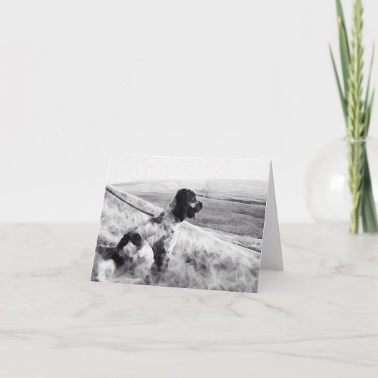 Carte Cocker Spaniel (Devant)