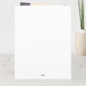 Carte Cocker Spaniel Halloween avec citrouilles  (Dos)