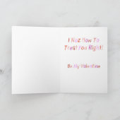 Carte Cocker Spaniel Valentines (Intérieur)