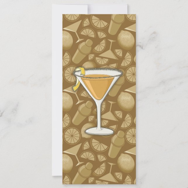 Carte Cocktail Sidecar (Devant)