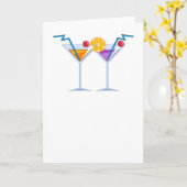 Carte Cocktails de fruits (Fleur jaune)