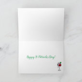 Carte Cocktails fêtent la Saint-Patrick (Intérieur)