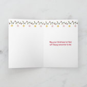 Carte Coco de Noël avec chapeau de Père Noël (Intérieur)