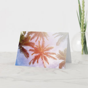 Carte Coconut Palm Tree with Sunlight