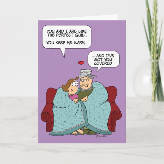 Carte Cocoonnez-vous sous une couverture - By the Yard® (Devant)