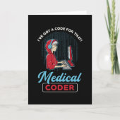 Carte Code médical I've Got A Code For That ICD Coding (Devant)