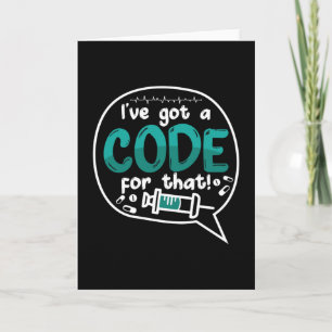 Carte Code Médicale J'ai un code pour ce code ICD