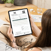 Carte Code Qr. de la facture commerciale