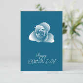 Carte Code Qr d'entreprise Rose peint blanc (Debout devant)