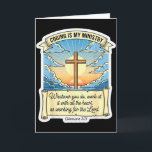 Carte Codeur chrétien Le codage est mon ministère Progra<br><div class="desc">Codeur chrétien Le codage est mon ministère Programmeur Programmation</div>