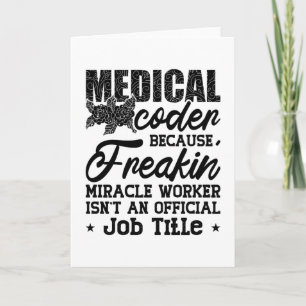 Carte Codeur Médicale parce que Freakin ICD Coding Assis