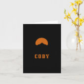 Carte Cody Wyoming Montagnes Vintages Usa America Souven (Fleur jaune)