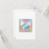 Carte Coeur (Devant/Arrière en situation)