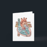 Carte Coeur anatomique, soins infirmiers cardiaques<br><div class="desc">Autocollant cardiaque anatomique,  infirmière cardiaque,  infirmière auxiliaire médicale,  infirmière auxiliaire médicale,  infirmière auxiliaire médicale,  infirmière auxiliaire médicale,  infirmière auxiliaire</div>