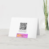 Carte Coeur Anthurium Vert Plus profonde Sympathie (Dos)