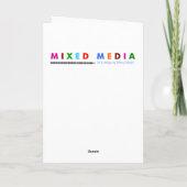 Carte coeur Art (Dos)