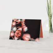 Carte "Coeur blanc en noir du soleil" & Silence (Devant)