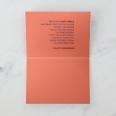 Carte "Coeur blanc en noir du soleil" & Voyage (Intérieur)