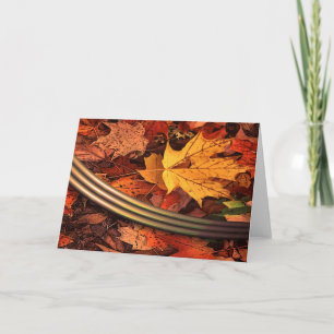 CARTE COEUR D'AUTOMNE