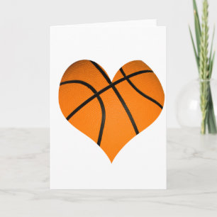 Carte Coeur de basket